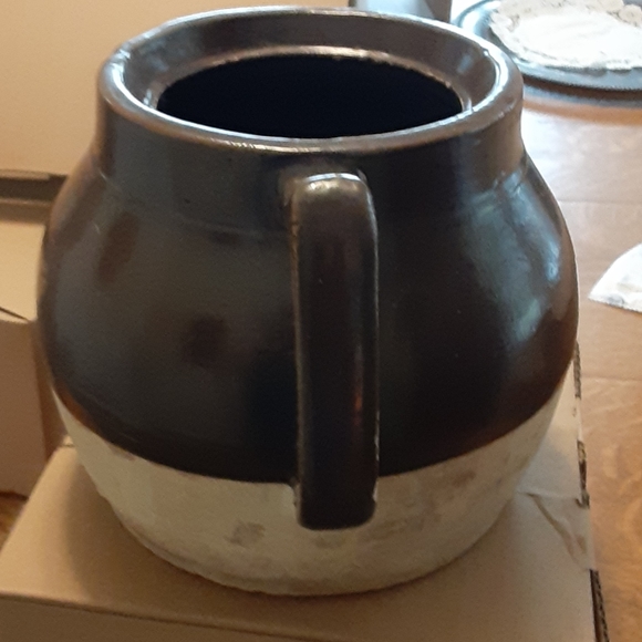 Vintage pottery with handle - Picture 4 of 5